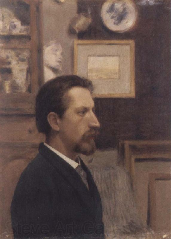 Fernand Khnopff Portrait of a Man